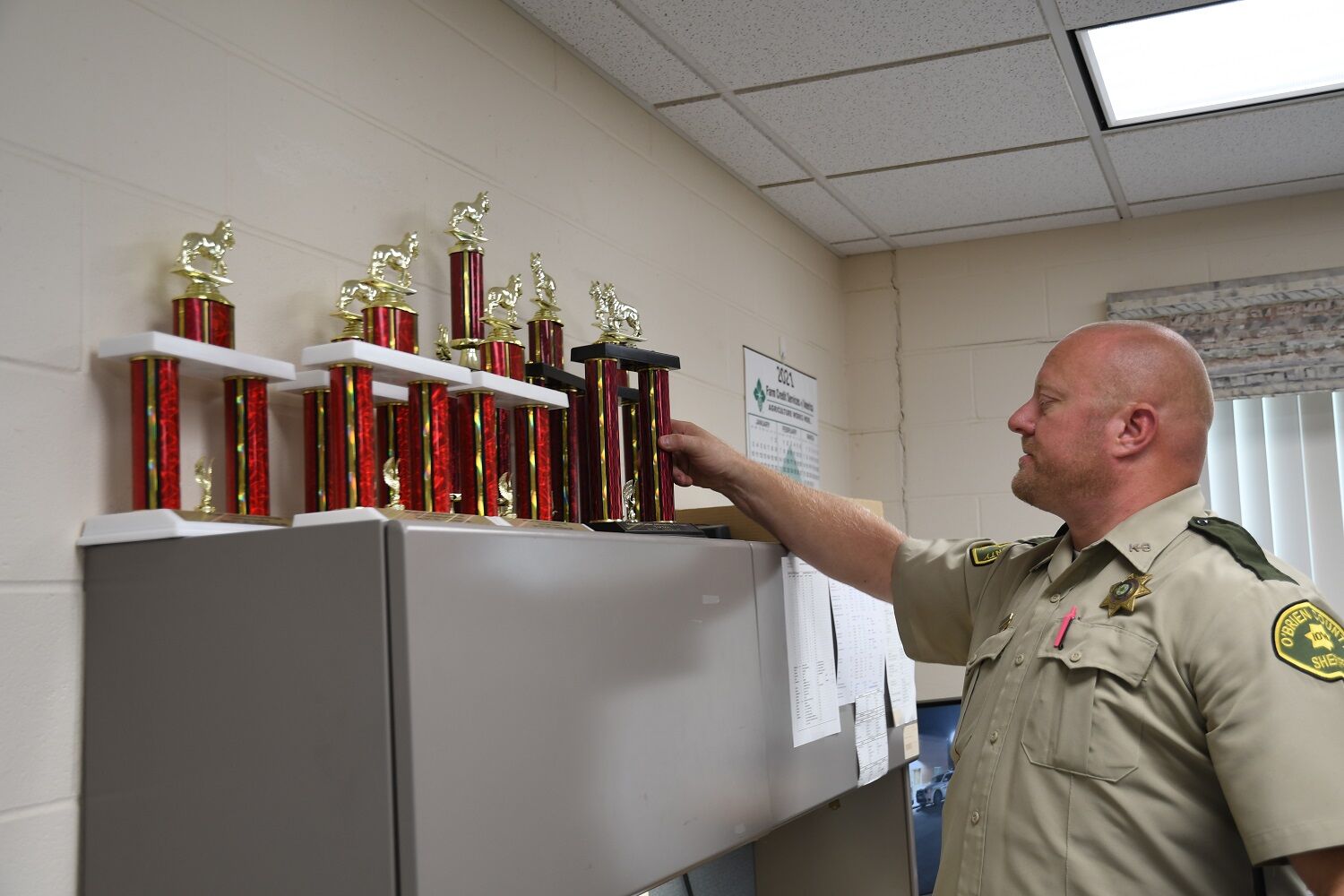 O'Brien County retires sheriff's K-9 Ella